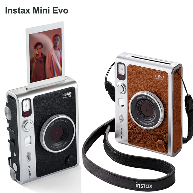 Fujifilm Instax Mini Evo Instant Camera Smartphone Photos Printer 