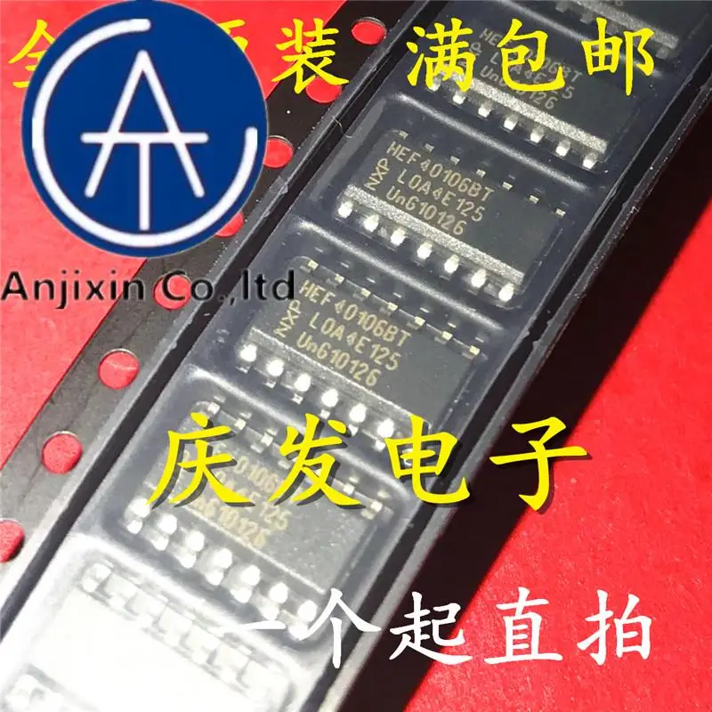 

10pcs 100% orginal new in stock HEF40106BT HEF40106 40106BT SOP-14