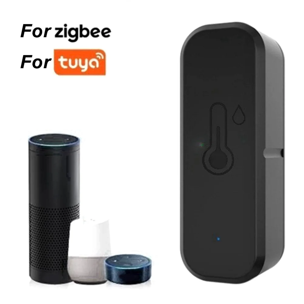 For Tuya For Zigbee WiFi Smart Temperature Humidity Sensor APP Remote Control