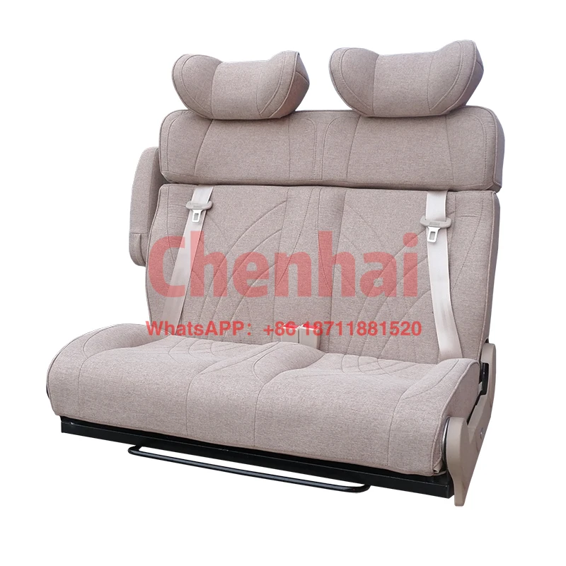 

Customized AutoLiuMa Business Style Comfortable Transit Truck Rv Camper Seat Bed With Seatbelts Luxury Motorhome Rv Seats For Sa