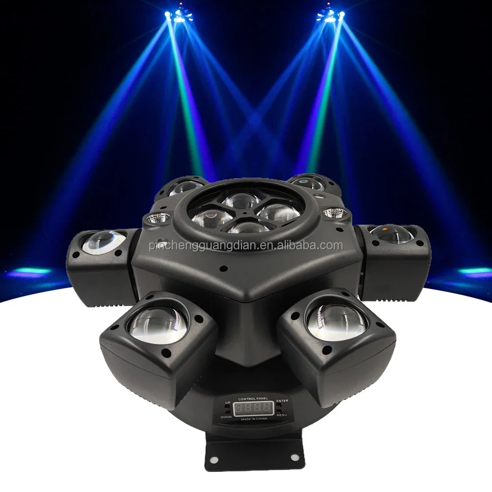 

Ultra-affordable DJ Equipment Led 150W Six Arm Cyclone Bee Eye 3in1 Beam Strobe Laser Moving Head Nightclub Lights