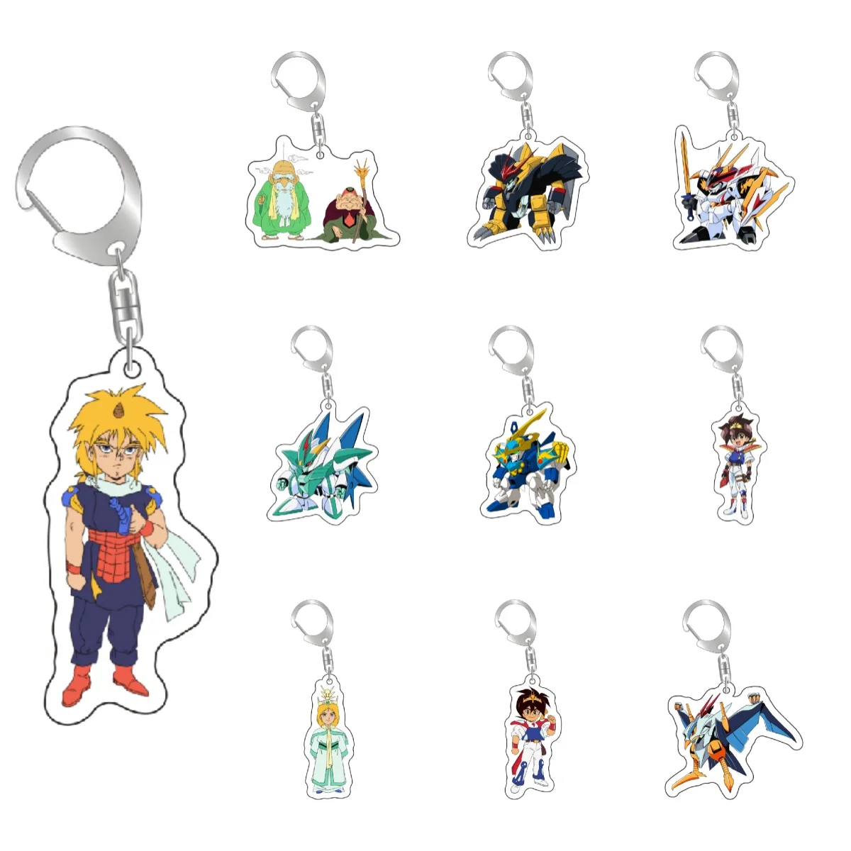 

New style Game Anime Lord of Mysteries Cosplay Key Chain Keychain Acrylic Little Rabbit Pendant Keyring Accessories Gifts