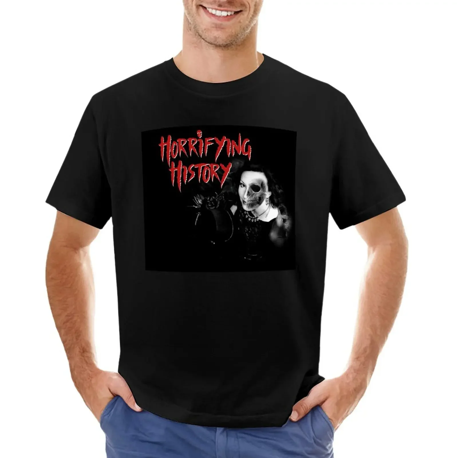 Horrifying History Year 3 Collection T-Shirt vintage clothes boys animal print Men's clothing