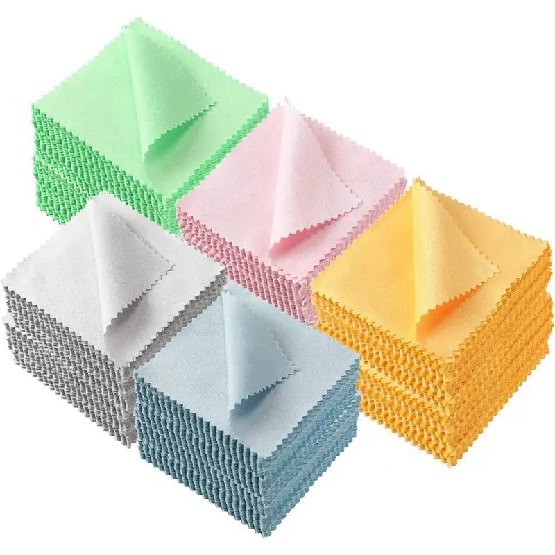 

Салфетки для чистки ювелирных изделий AT02-500 шт., для серебра, золота, платины, латуни, монет, колец, столовых приборов, часов.