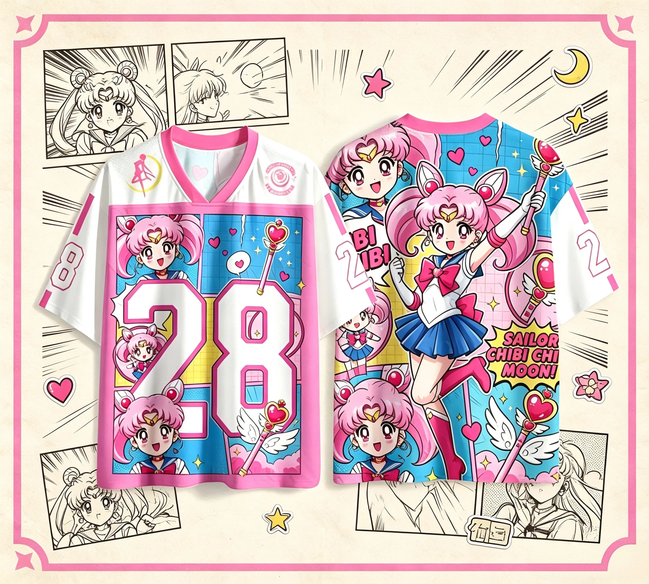 Hatsune Miku-Design für Erwachsene und Kinder, 3D-Druck, T-Shirt im amerikanischen Stil, lustige Illustration im Y2K-Stil, Shorts für Freunde.