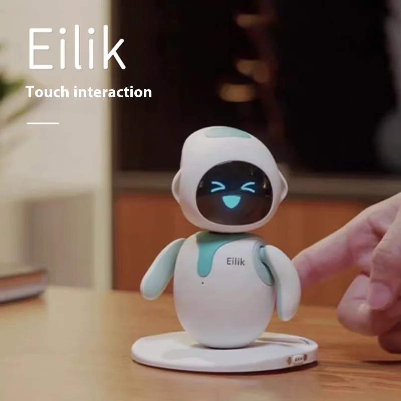 Eilik Robot AI Dialogue Interaction Accompanying Emo Desktop Electronic Pet Intelligent Children's Toy Birthday Christmas Gift