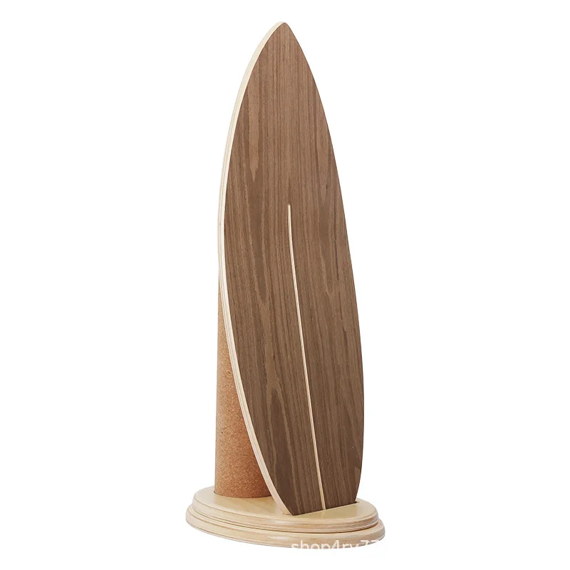 

Manufacturer fish-shaped skateboard surfboard balance board skiing yoga training fitness board flat curved wooden board