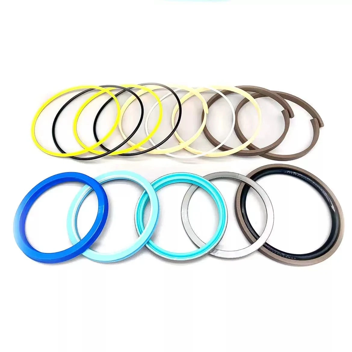 4 SETS SY215C Excavator Arm/Boom/Bucket Cylinder Seal Kit For SY215C Oil Seal Repair Kit