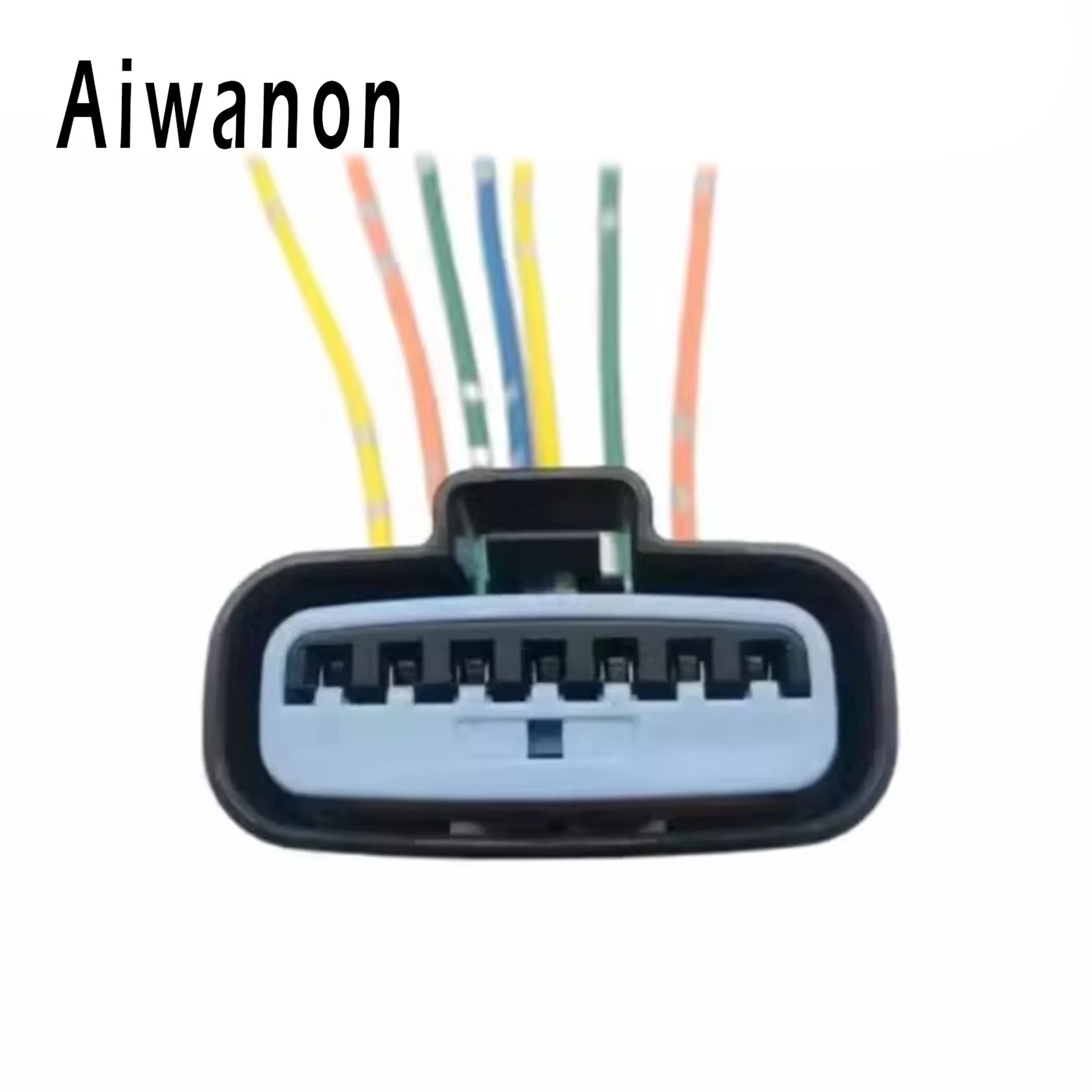 

1 Set 7 Pin Air Flow Plug Wire Harness Auto Waterproof Electrical Cable Connector PB536-07027 PB53607027 For Mitsubishi 08061010