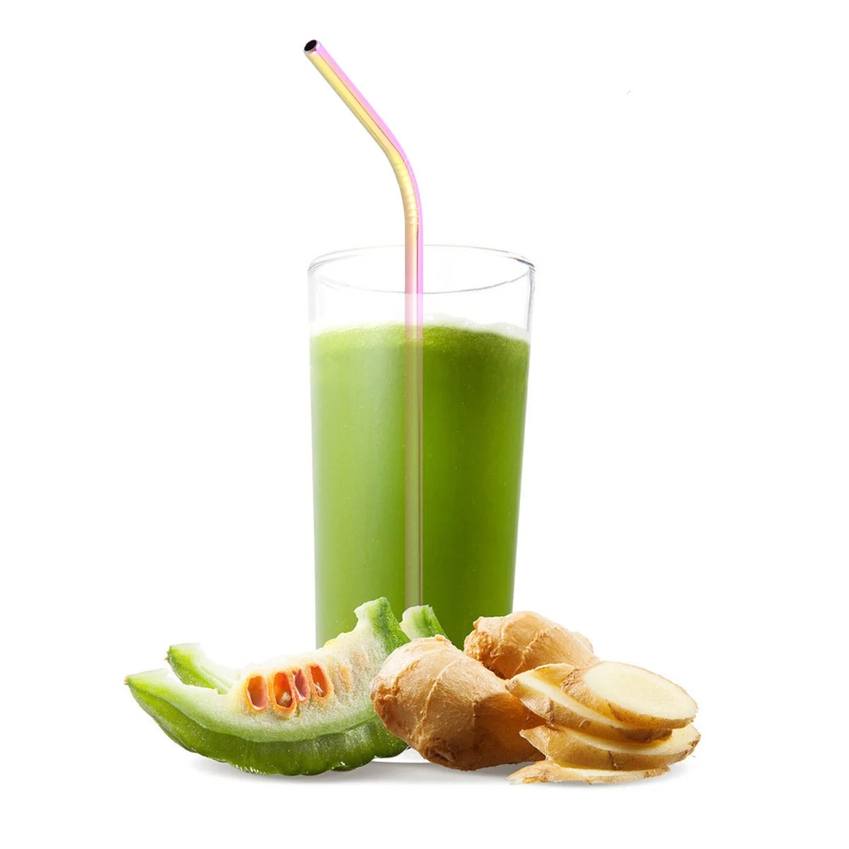 

1Pcs 215x6mm Stainless Steel Drinking Straw Reusable Straight Straw for Tumblers High Quality Permanent Eco Conscious Bpa Free