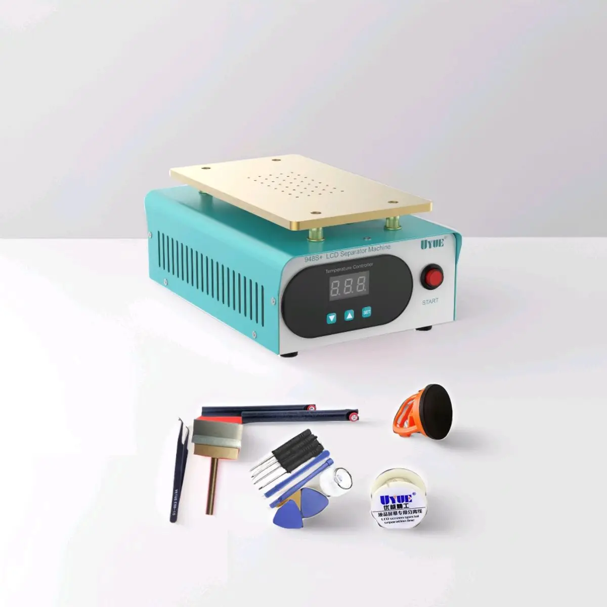 

UYUE 948S+ LCD Touch Screen Separator Machine Built-in Pump Vacuum Kit