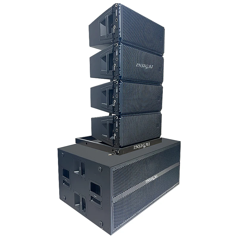 HDL30AA Stage Line Array Speakers Active 2000W Neodymium 2200W Amplifier Dual 10 Inch Professional Active Line Array Speakers