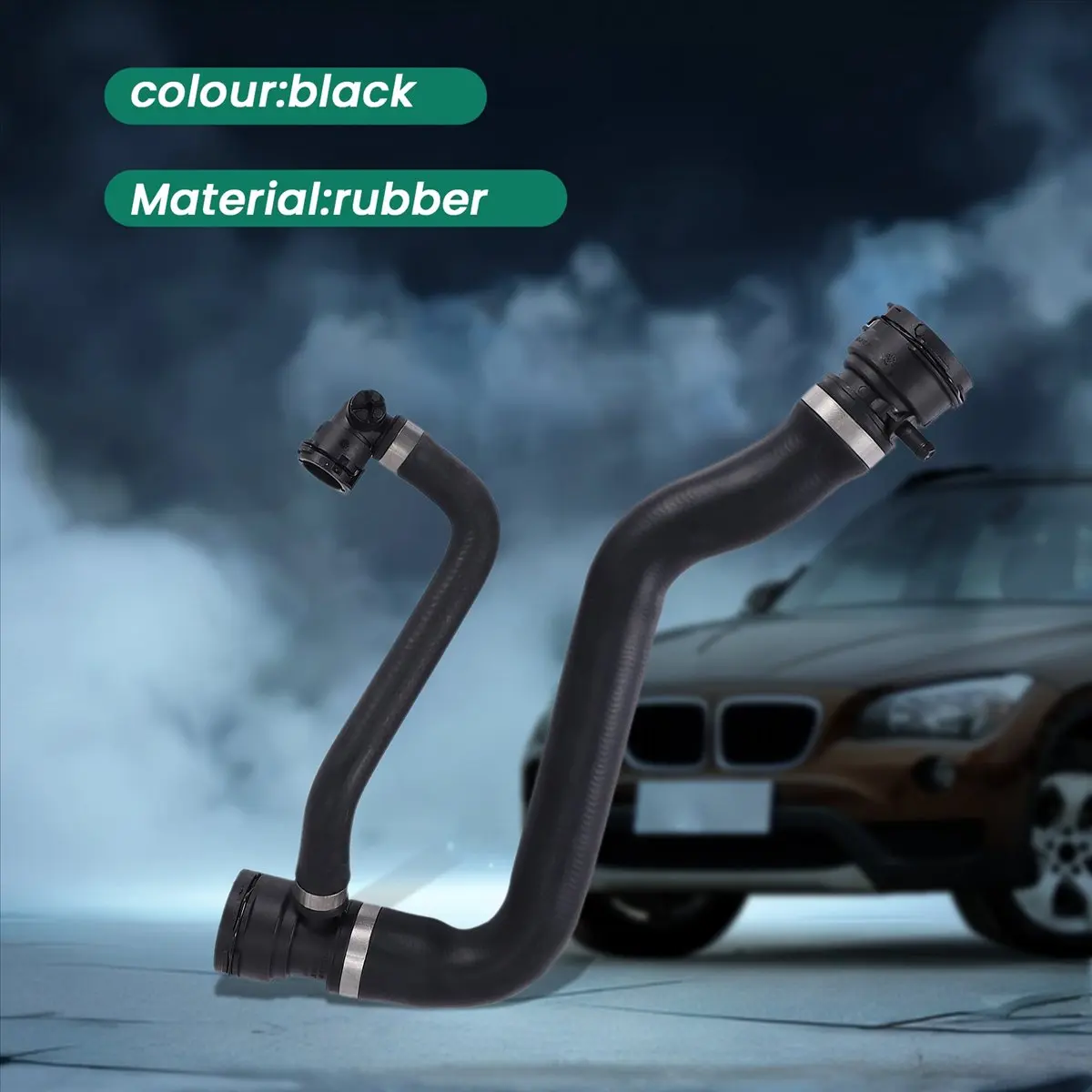 #65C (black)Engine Cooling System Radiator Coolant Hose Primary Radiator For-BMW,Automotive Parts & Accessories