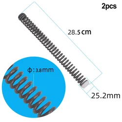 2pcs Bicycle Motorcycle Shock Struts Coil Spring Absorber For Mountain Bikes And Electric Bicycles Parts Front Fork Repair Tool