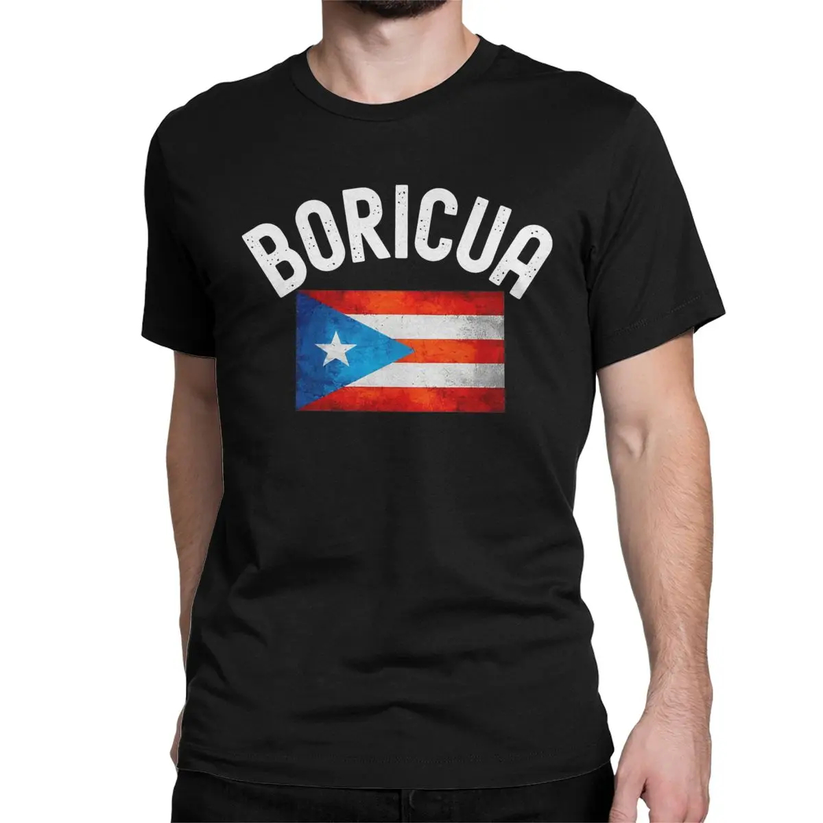 Boricua Puerto Rican Pride T-Shirts Men Women Cool Cotton Tees O Neck Short Sleeve T Shirt Plus Size Clothing