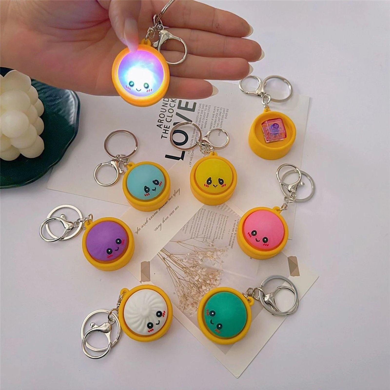 Adorable Dumpling Keychain (Si - đánh giá và giá Party Favor Bag