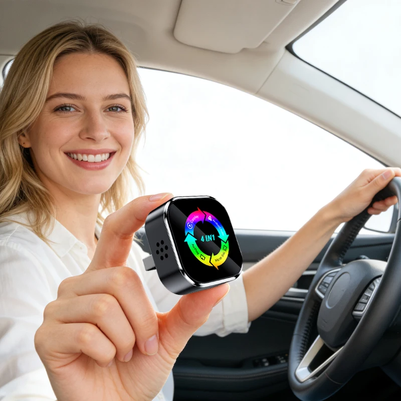 

Wireless Carplay Mirror Link USB Type C Kit for iOS Android Phone