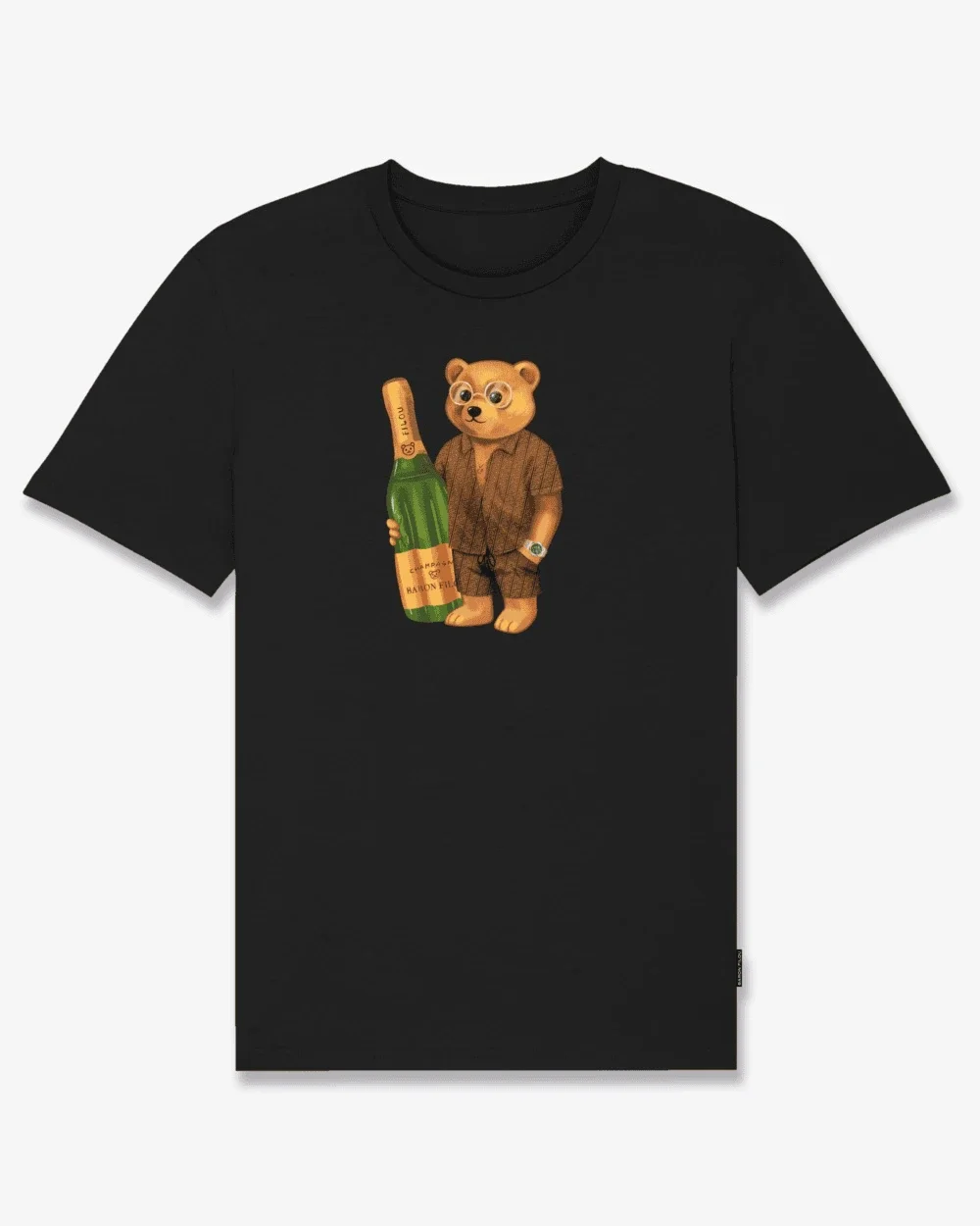 Baron Filou Holland Need Money for Filou s T-Shirt, bedruckt, lässig, Sport, Rundhalsausschnitt, kurze Ärmel, lässiges Street-T-Shirt