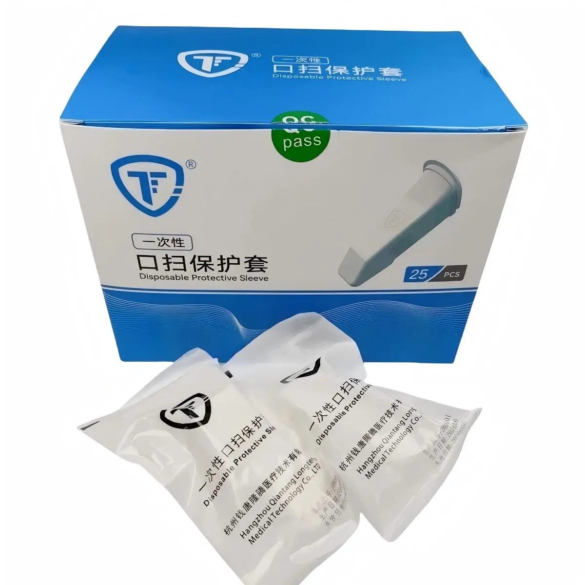 

Универсальная защитная пленка для внутриротового сканера, совместимая с iTero, одноразовые защитные чехлы, лабораторные материалы, 25 шт./упаковка