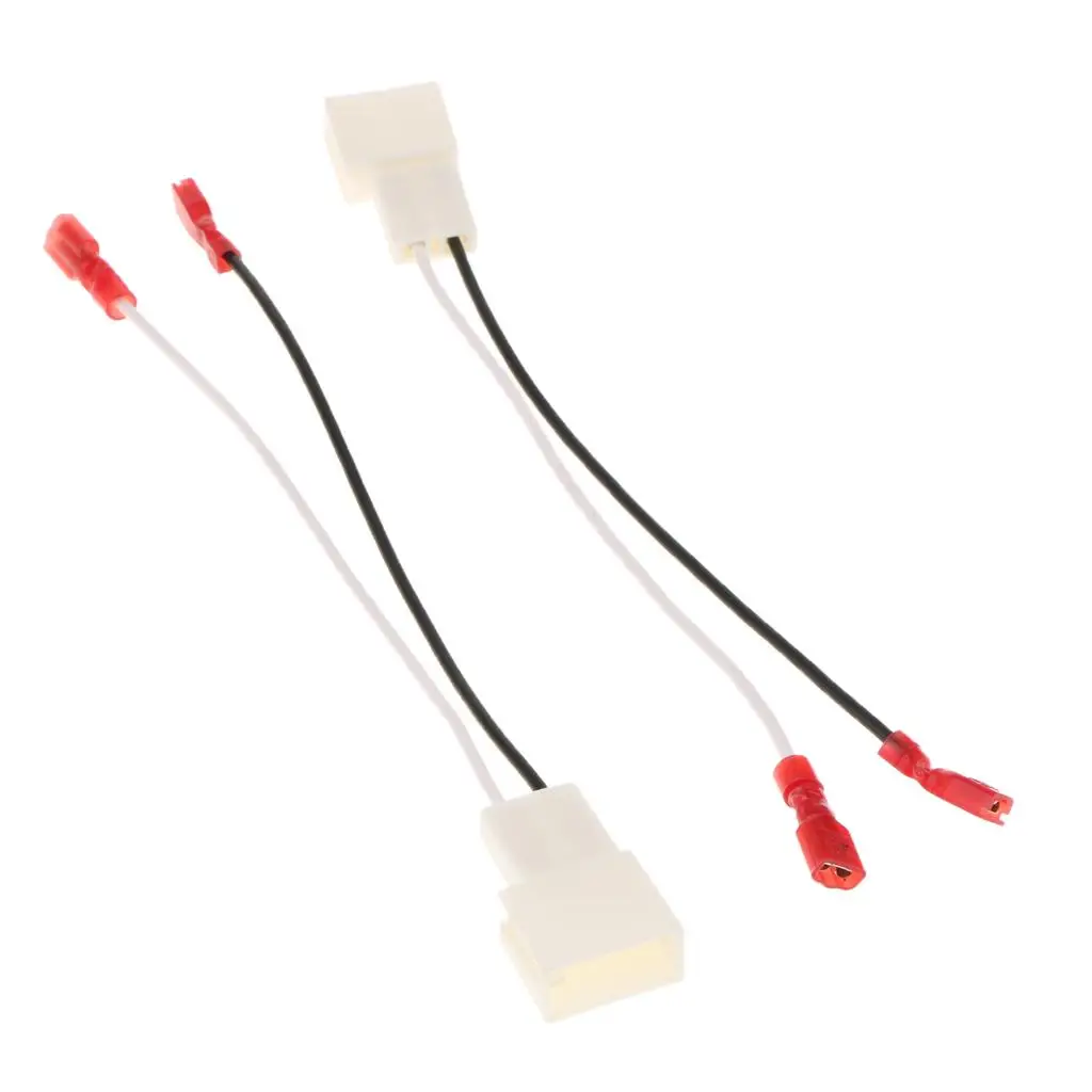 

2Pcs Speaker Adaptor Loom Connectors for 1987-2013 Motorcycle Car Accessories