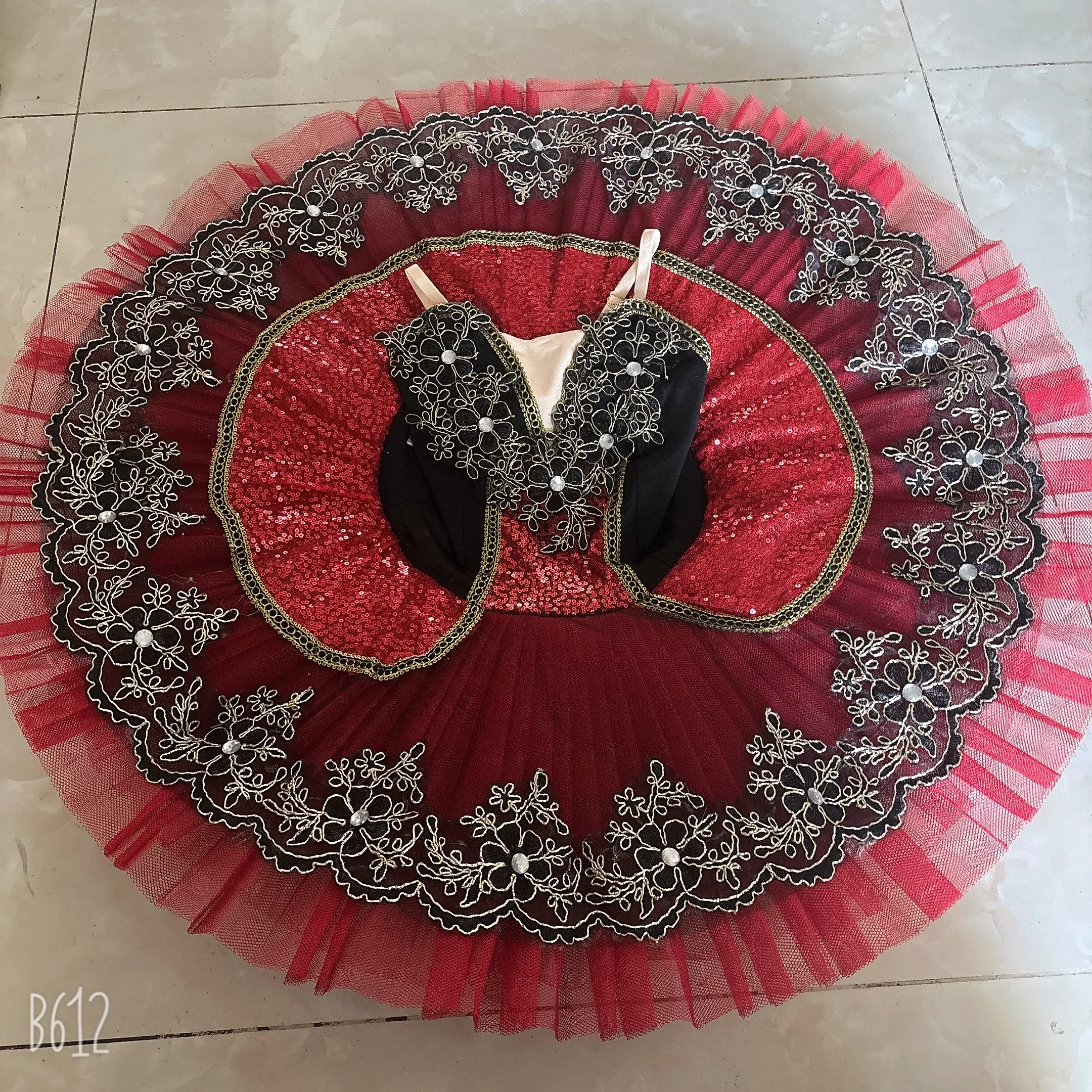 red-professional-ballet-tutu-girls-pink-platter-pancake-tutu-ballerina-party-dress-adult-women-ballet-dance-costume