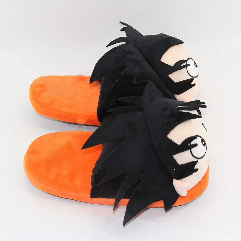 Dragon Ball Cartoon Anime Son Goku Pluche Katoenen Schoenen Jongens Creatieve Huis Tas Met Katoenen Slippers In Herfst En Winter Cadeau