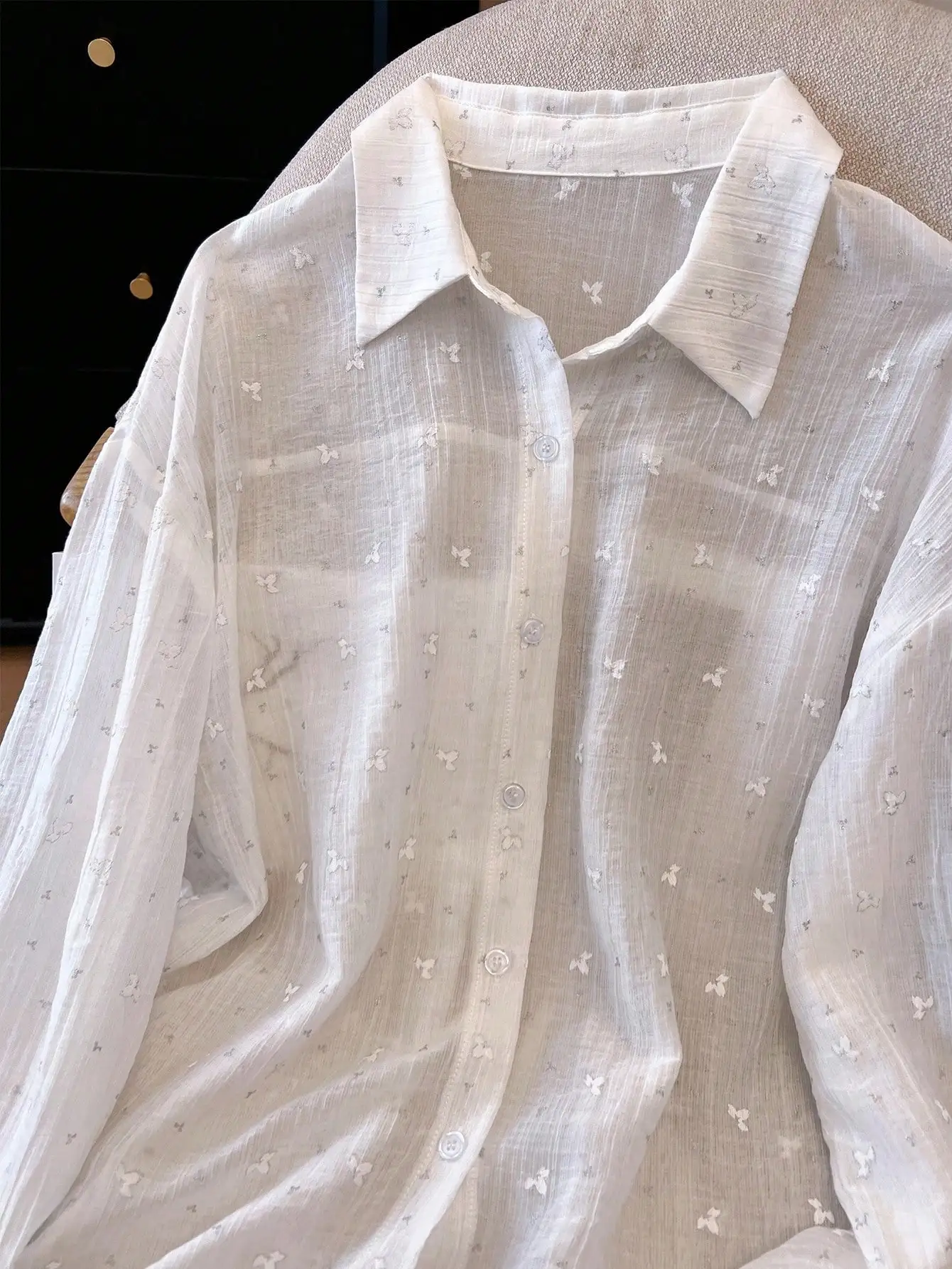 

Women Casual Lightweight Shirt And Shorts 2 Pieces Set