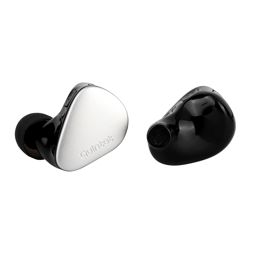 Vorbestellung: Kiwi Ears Quintet 1DD + 2BA + 1 Planar + 1 PZT In-Ear-Monitor mit austauschbarem 2-poligem Kabel und ausgewogener Klangsignatur. – Detail 8
