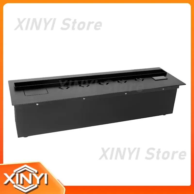 3D Atomization Decorative Fireplace for Electronic Fireplace Simulation Flame Humidifier for Home TV Background Wall