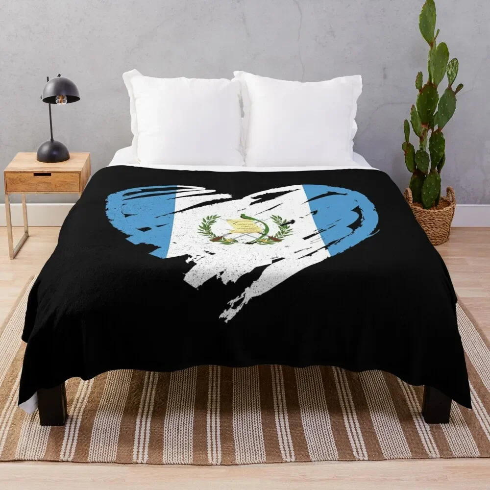 I Love Guatemala Throw Blanket Bed linens christmas gifts Blankets