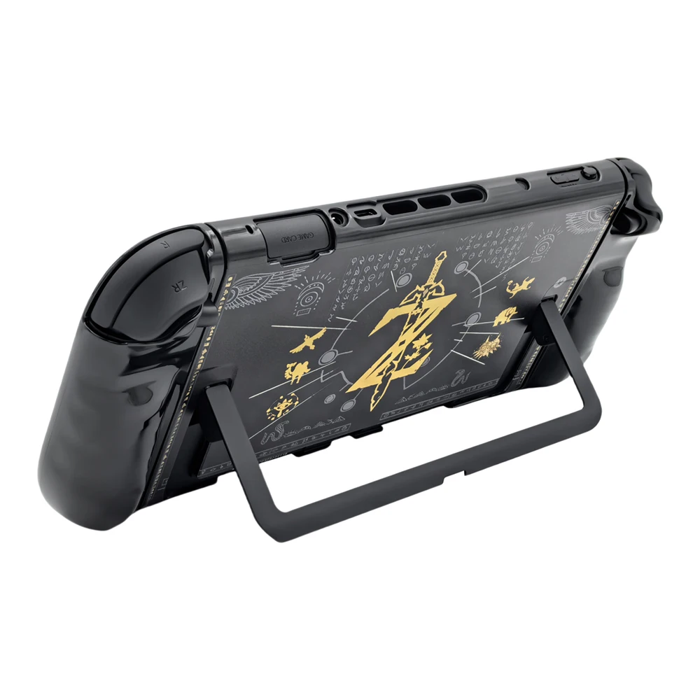 任天堂スイッチ 2 ケースカバーシェルドッカブル保護ゲームゼルダハード PC ブラックスイッチ 2 アクセサリーコントローラ JoyCon