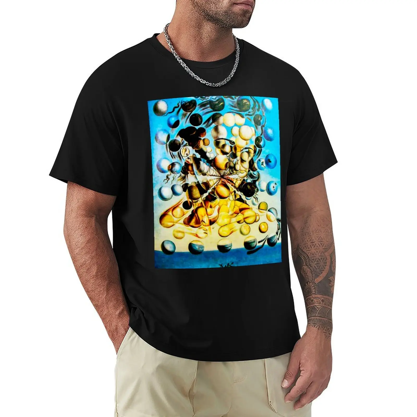 

Galatea of the Spheres-Salvador Dalí T-Shirt blanks animal prinfor boys shirts graphic tee shirts graphic mens t shirts pack