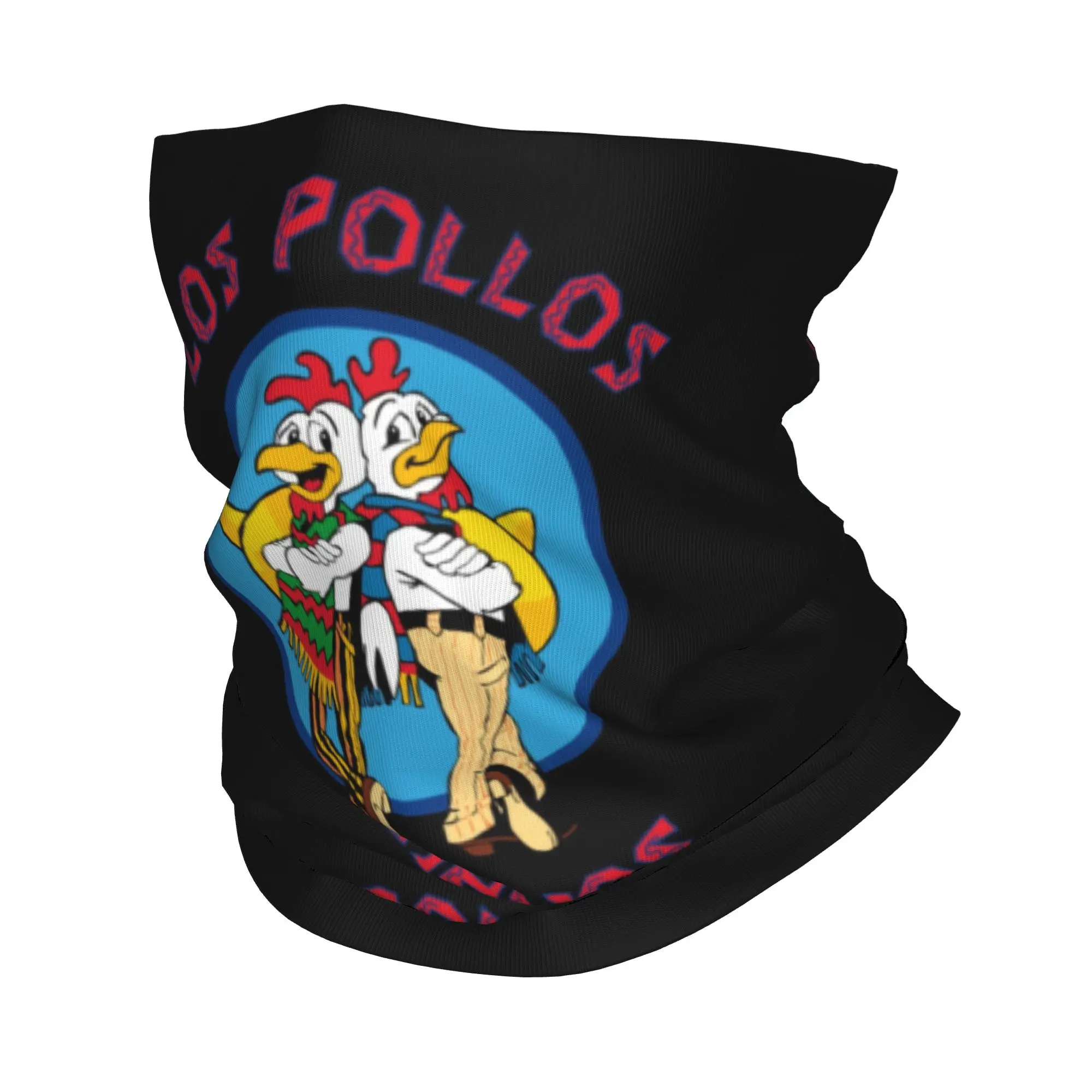 Los Pollos Hermanos Breaking Bad - Diadema de invierno, calentador de cuello, bufanda tubular para esquí y caza, pañuelo facial de Los Hermanos Pollo, pasamontañas