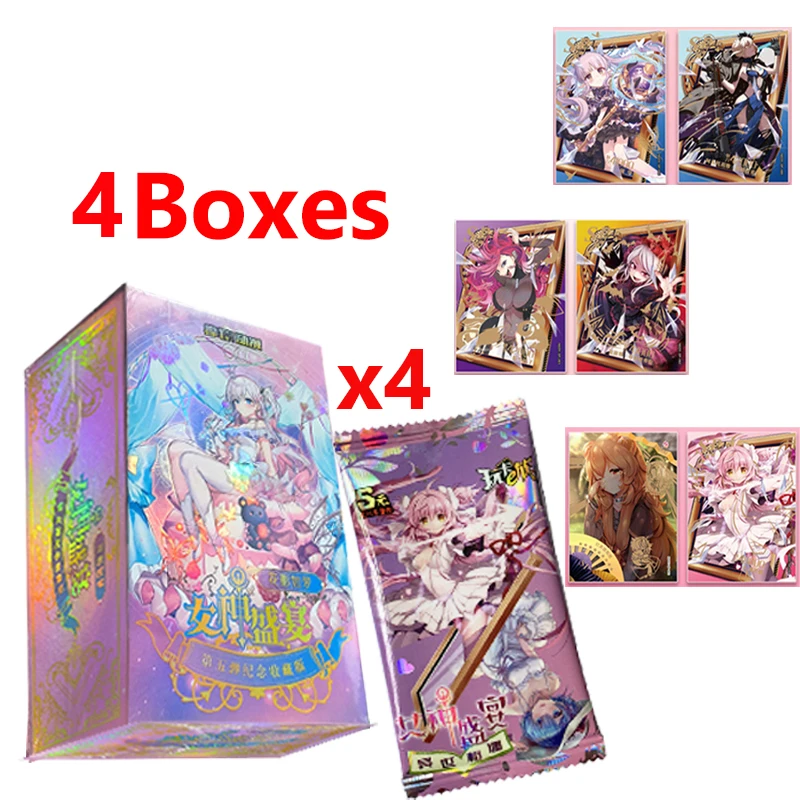 

2024 New wholesale Goddess Story Card Goddess Feast Hobby Collectible Card Bikini Summer Suit Doujin Anime Booster Box Toy Gifts