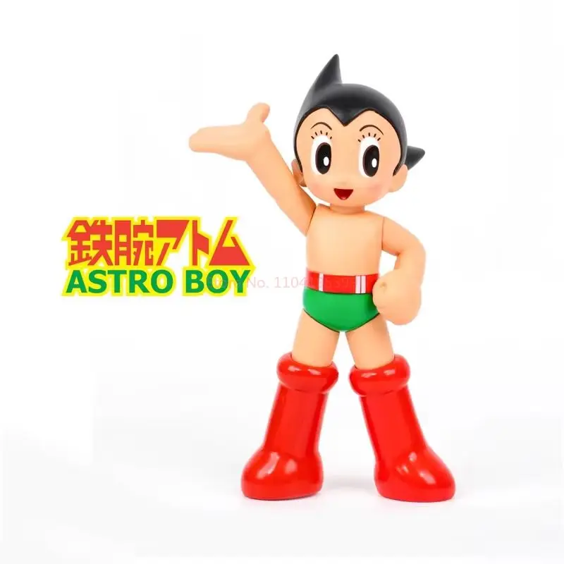 Anime Astroboy Mighty Atom Large Figure Tetsuwan Atom Movable Action Figures Pvc Statue Collection Model Toys Holiday Gifts