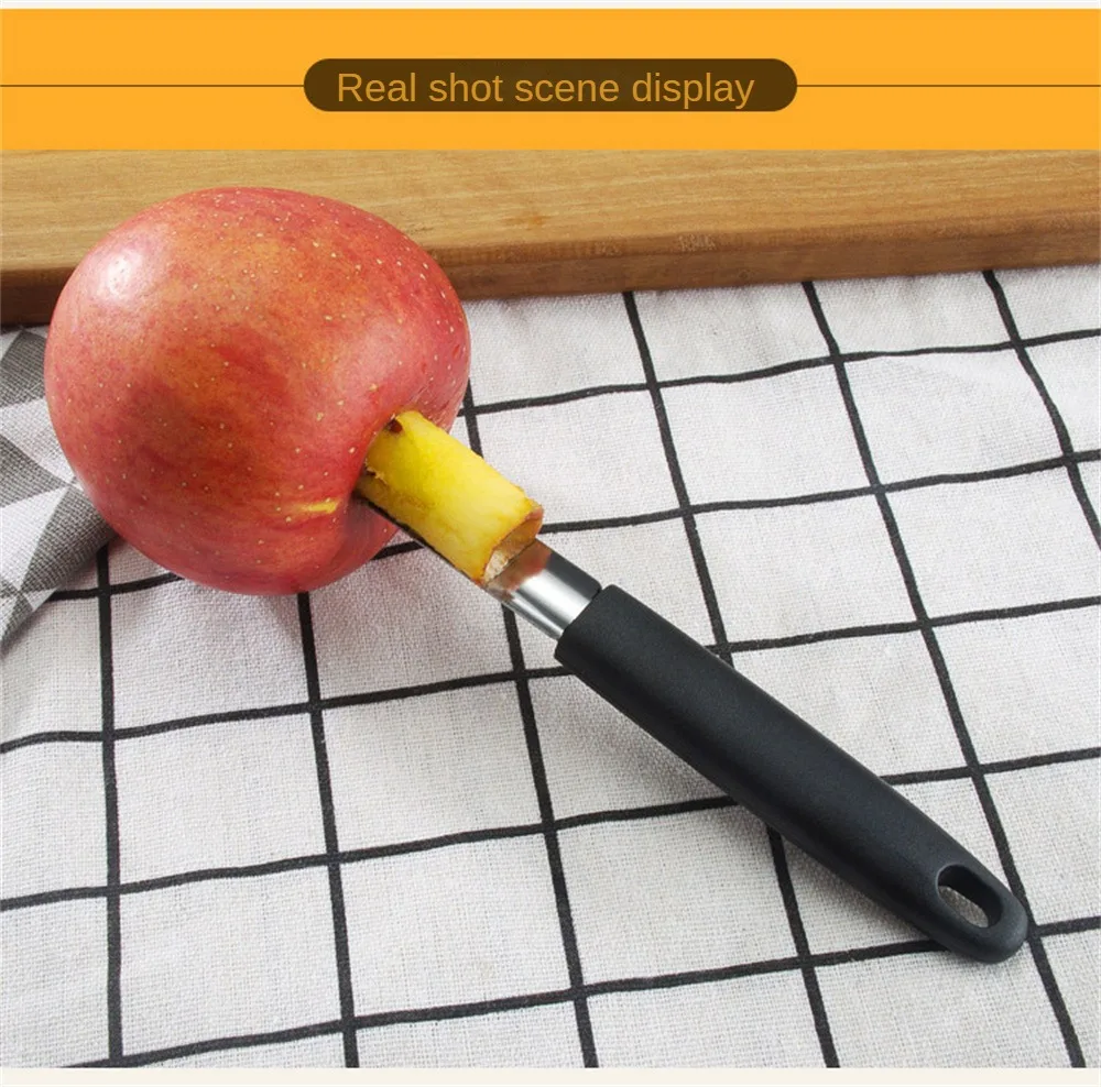 Core Remover Stainless Steel Pear Fruit Vegetable Tools Core Seed Remover Cutter Seeder Slicer Knife Kitchen Gadgets Tool