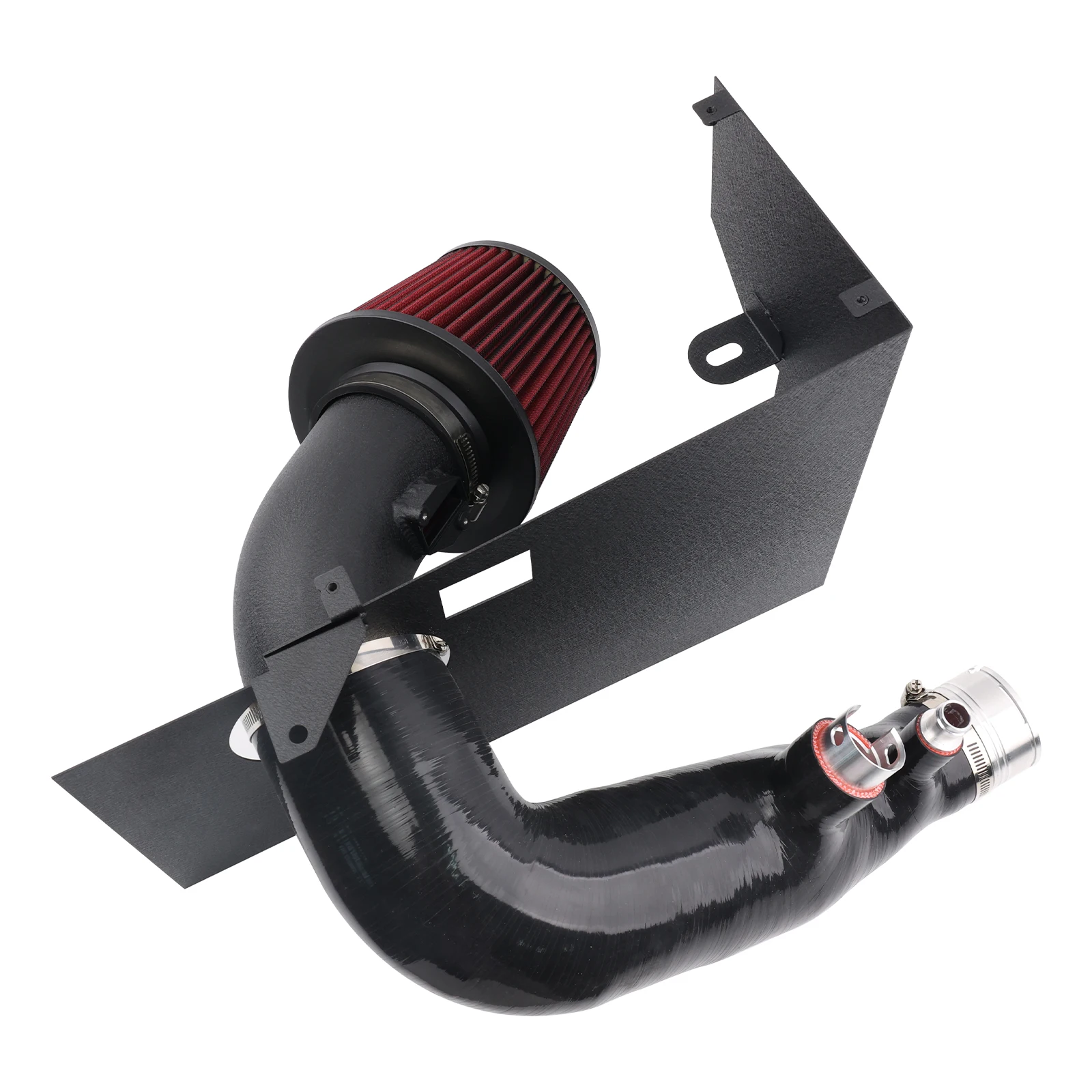 طقم مدخل هواء بارد أسود لـ 2019-2022 BMW 320I 330I G20 G21 2.0L L4 B48 أنبوب مدخل توربو المحرك #3