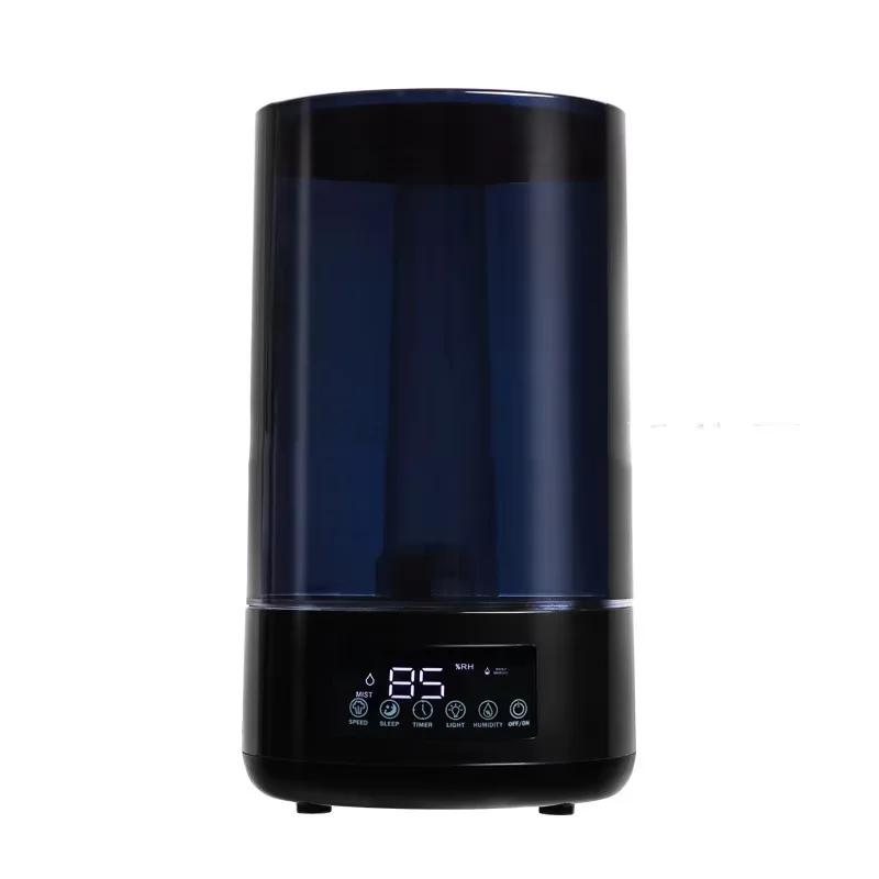 #￥4.5L Black Humidifier for Bedroom & Office, 300ML/H Ultrasonic Cool Mist, Quiet Operation, Auto Shut-Off, BPA-Free Water Tank