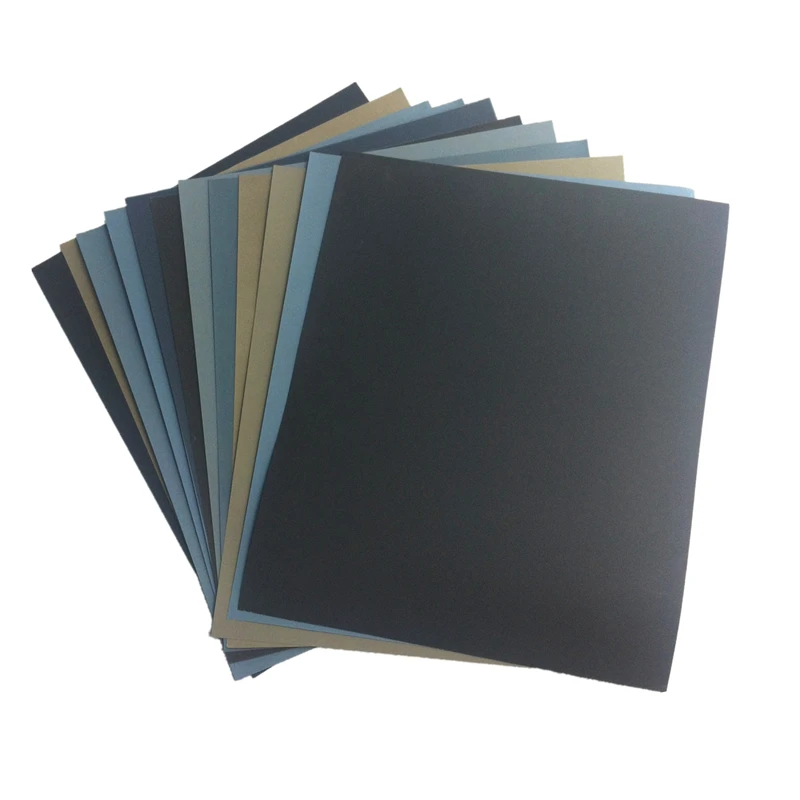 Mixed Set Wet Dry Sandpaper 220/240/320/400/600/800/1000/1200/1500/2000/2500/3000/5000/7000 Grit Sand Paper Abrasive Tools