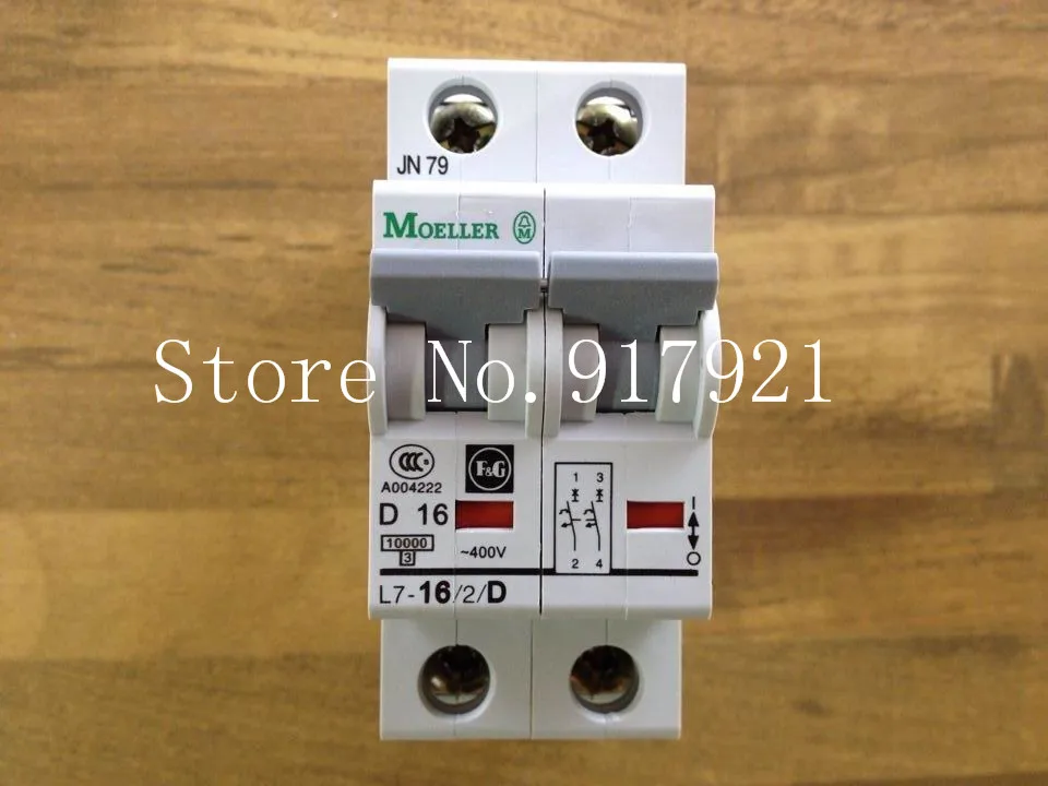 [ZOB] Muller MOELLER - L7-16/2/D breaker 2P16A D16A genuine original  --5pcs/lot