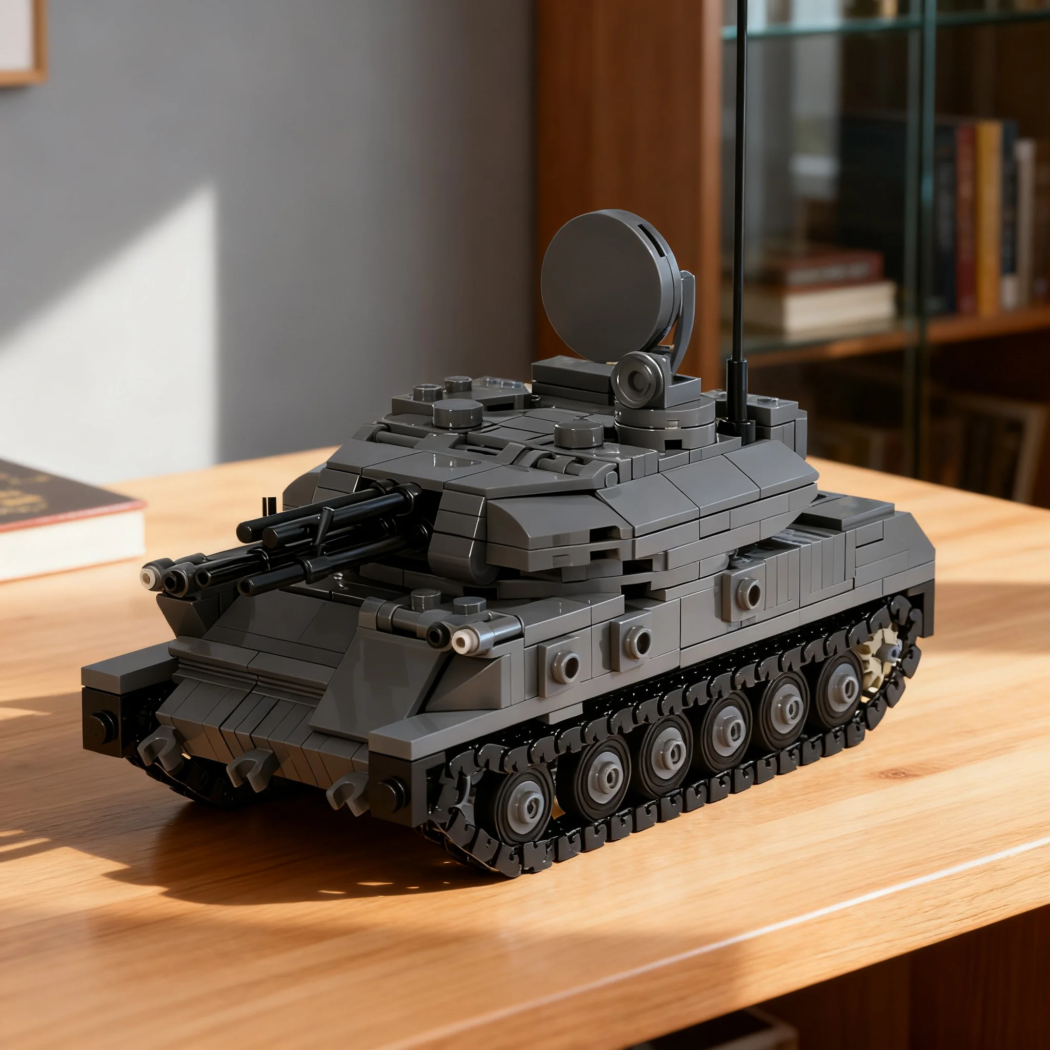 536pcs MOC Creator ZSU-23-4 