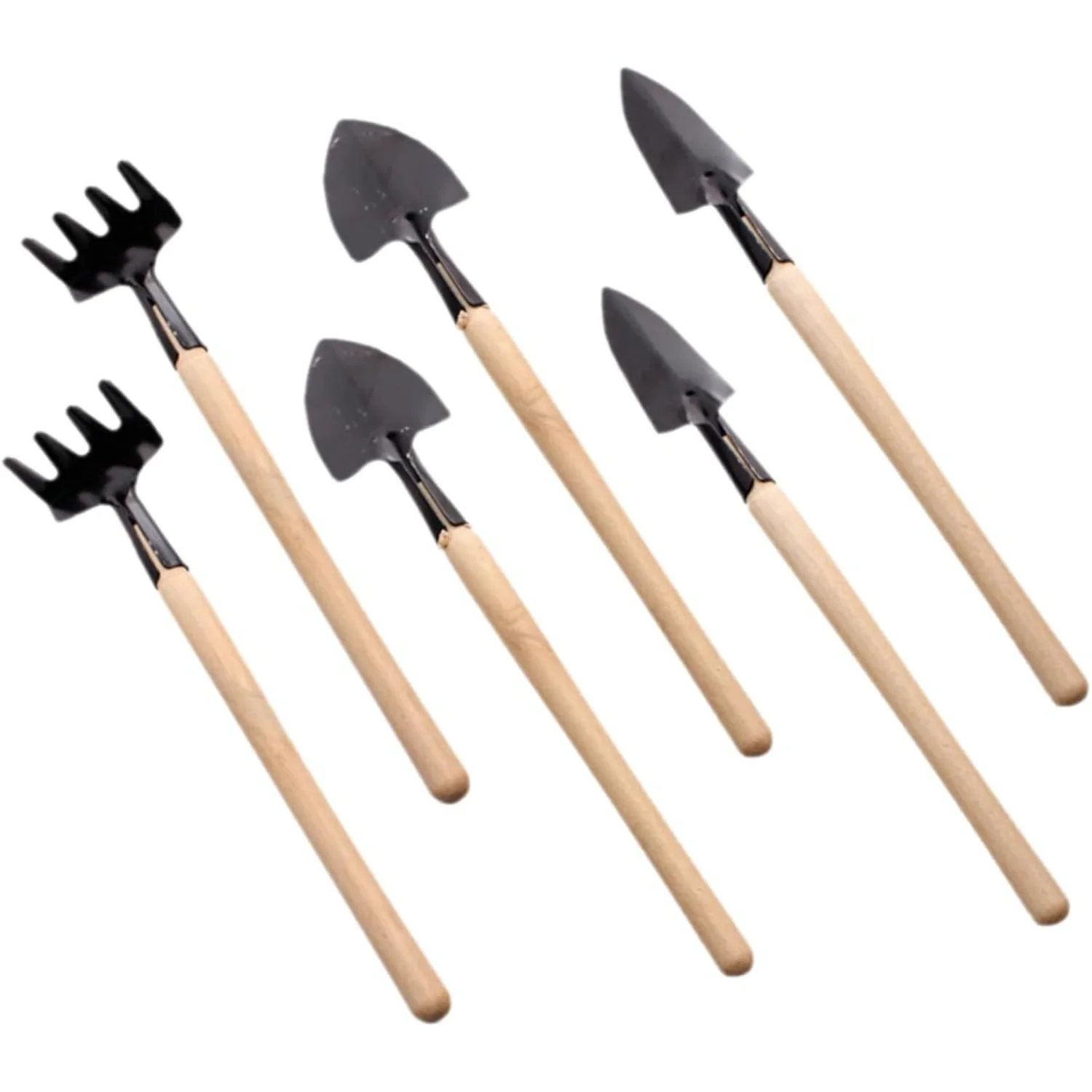 2 Sets Mini Tool Shovel Potted Plants Indoor Plant Tools Indoor Plants Gardening Tools Fairy  Tool Houseplants House Plants Rake