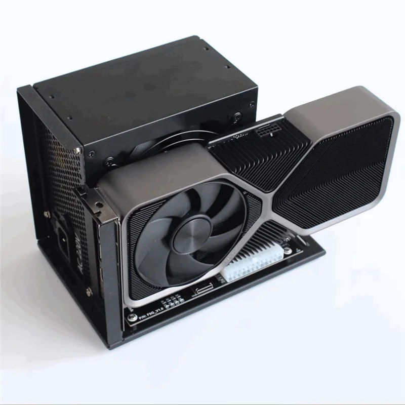 

C9-F9G Интерфейс Oculink Внешняя док-станция для видеокарты Тип ATX Открытый Pcie4.0 Высокоскоростная передача данных 64 Гбит/с