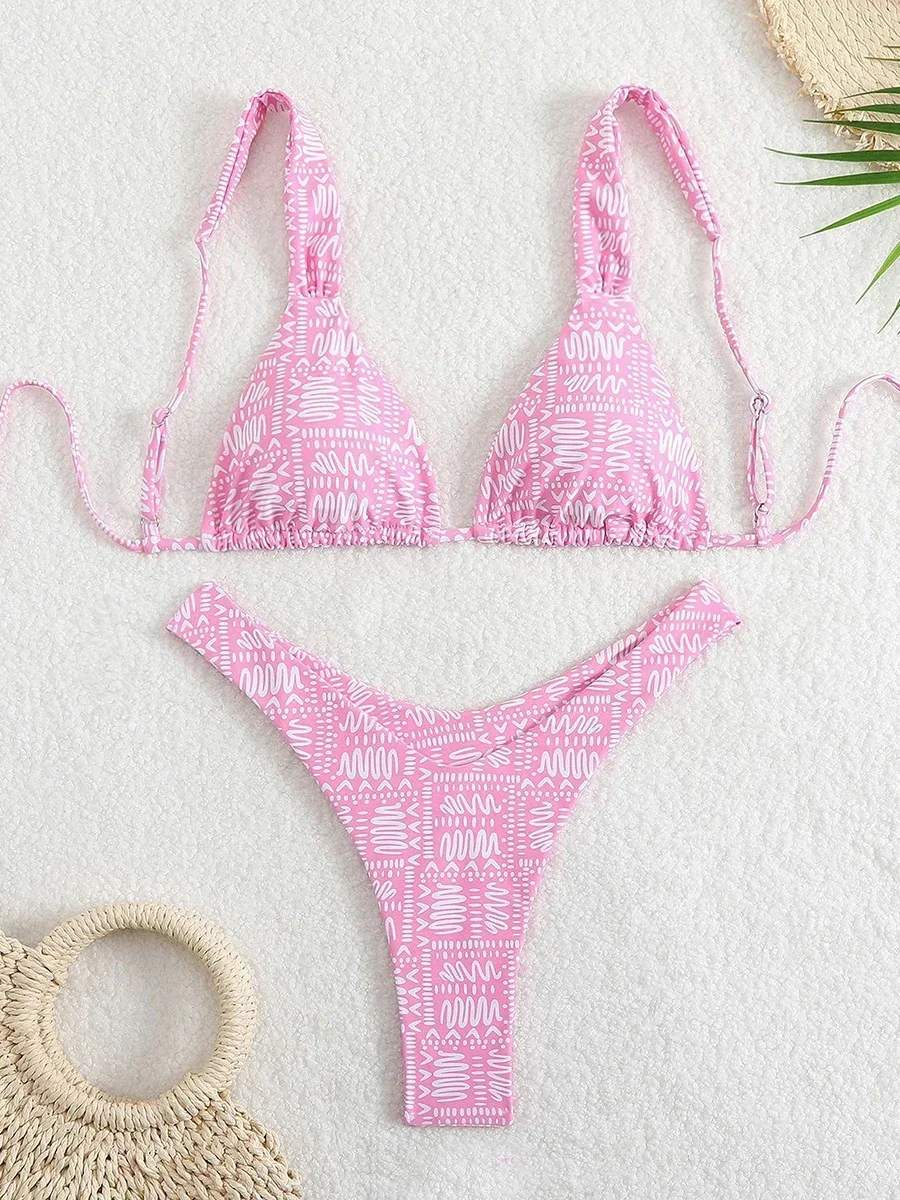 Sexy Micro Bikini Swimsuit 2025 Women  Female Swimwear Thong Brazilian Bikinis Sets Woman Two-piece Bathing Suit Swim Beach Wear