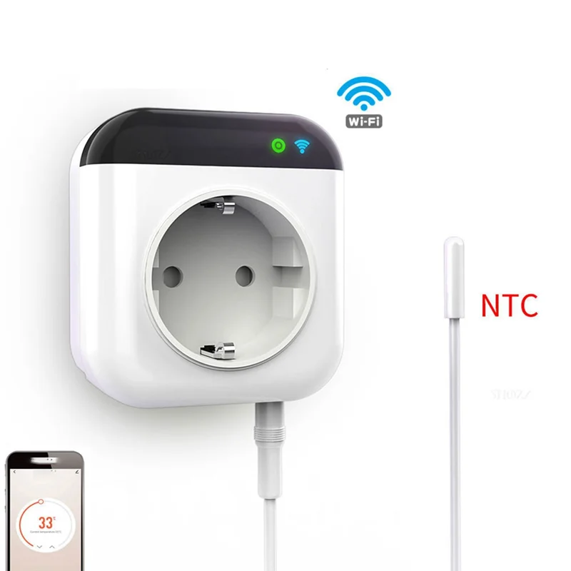 RISE-1 ensemble Tuya régulateur de température Reptile Thermostat contrôle minuterie de refroidissement prise américaine