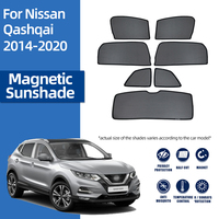 For Nissan QASHQAI J11 2014-2021 Magnetic Car Rear Side Baby Window SunShade Shield Front Windshield Curtain Sun shade Visor