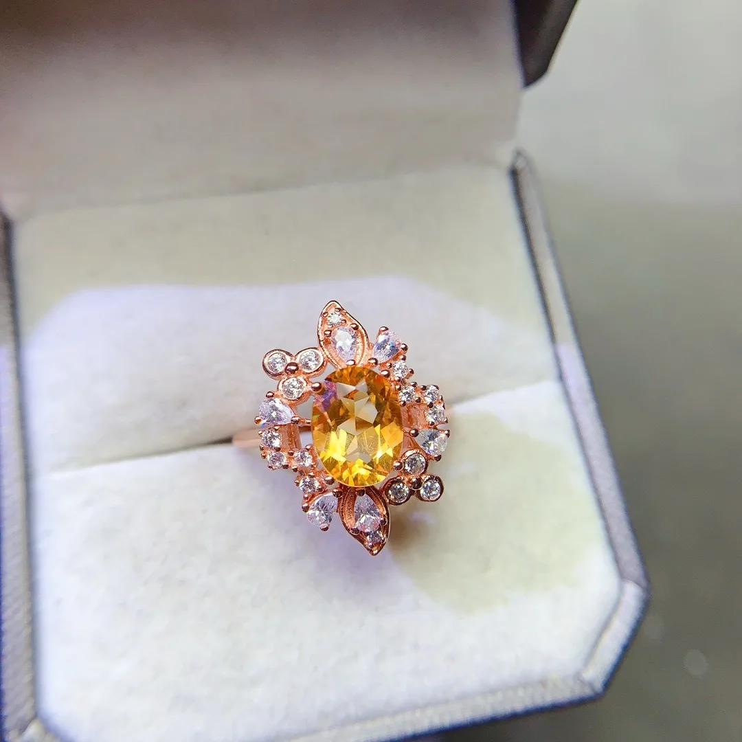 

Модное кольцо из стерлингового серебра S925 с сверкающим кристаллом, шикарные женские дизайнерские украшения с ослепительным драгоценным камнем