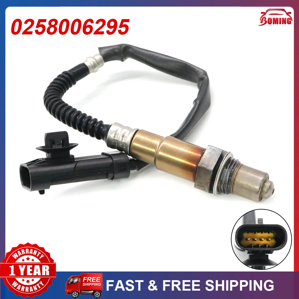 Car New Air Fuel Ratio  Lambda Oxygen O2 Sensor 0258006295 For Renault Clio Laguna Megane Espace Grand Scenic Kangoo 8200033619