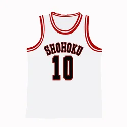 Più nuovo Anime Slam Dunk basket Jersey uomo canotte stampa 3D Casual Hip Hop Streetwear estate palestra Fitness t-shirt senza maniche