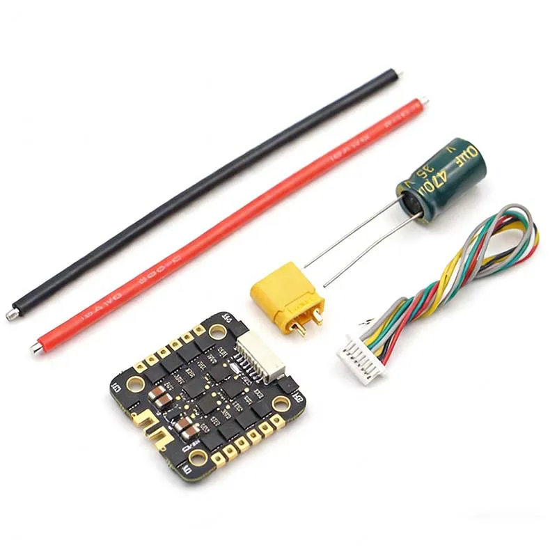 JHEMCU Mini FPV Racing 40A 4-in-1 ESC 20x20 Pin Pitch DSHOT600 Current Meter EM40A